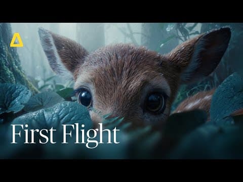 An Artlist AI animated holiday short: First Flight